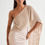 Pearl Drops One Off-shoulder Namrata Joshipura Online