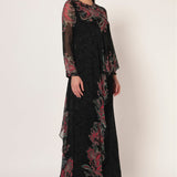 PAISLEY PRINTED SIDE TRAIL JUMPSUIT Namrata Joshipura Online