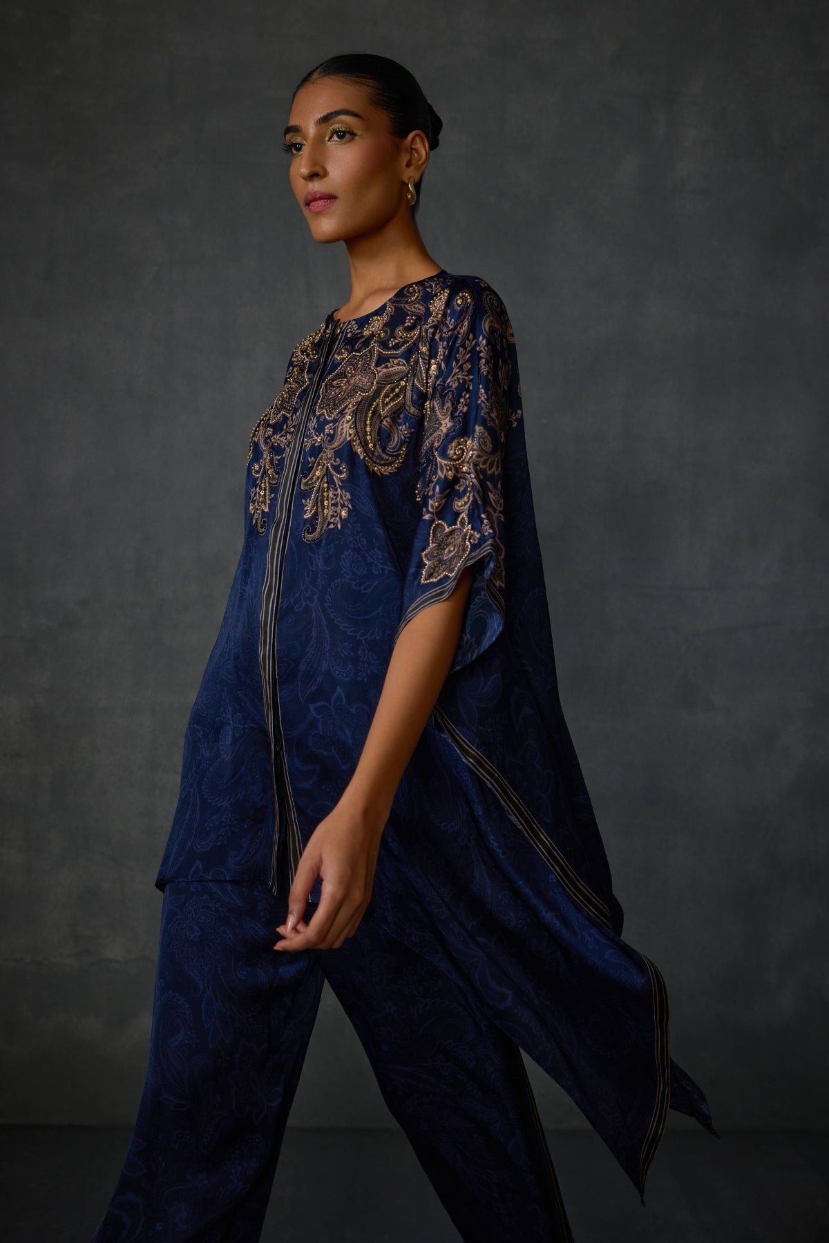 Paisley Asymetric Co-ord Set Namrata Joshipura Online