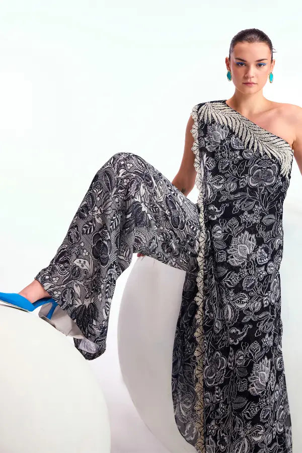 Cerelia Fern One Off Shoulder Jumpsuit Namrata Joshipura
