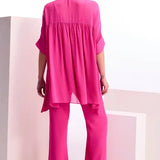 Hibiscus Gathered Co-ord Set Namrata Joshipura