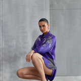 Wild Violet Boxy Shirt Namrata Joshipura