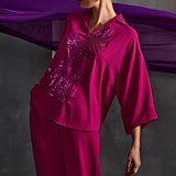 Autumn Fern Boxy Co-Ord Set Namrata Joshipura