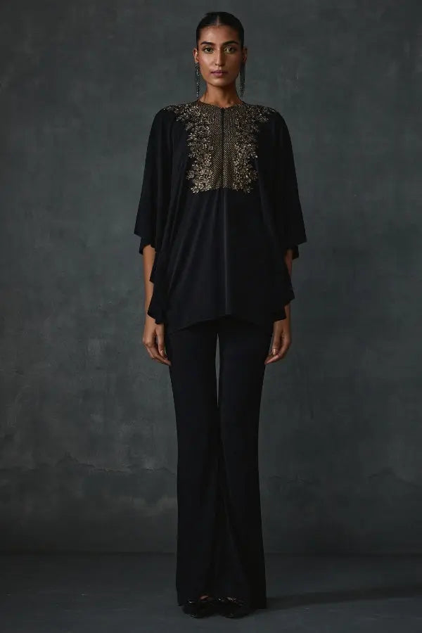 Lattice Side Frill Co-ord Set Namrata Joshipura Online