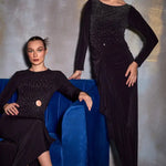 Crystal Square Drape Gown Namrata Joshipura