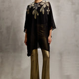 Moonflower Side Ruffle Tunic Namrata Joshipura