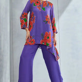 Zinnia Asymmetric Tunic Namrata Joshipura