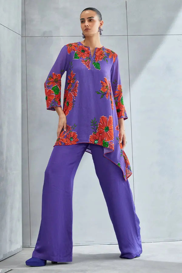Zinnia Asymmetric Tunic Namrata Joshipura