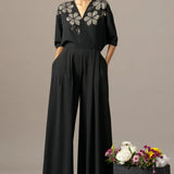 Moonflower Box Pleat Jumpsuit Namrata Joshipura Online