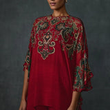Paisley Side Frill Tunic Namrata Joshipura Online