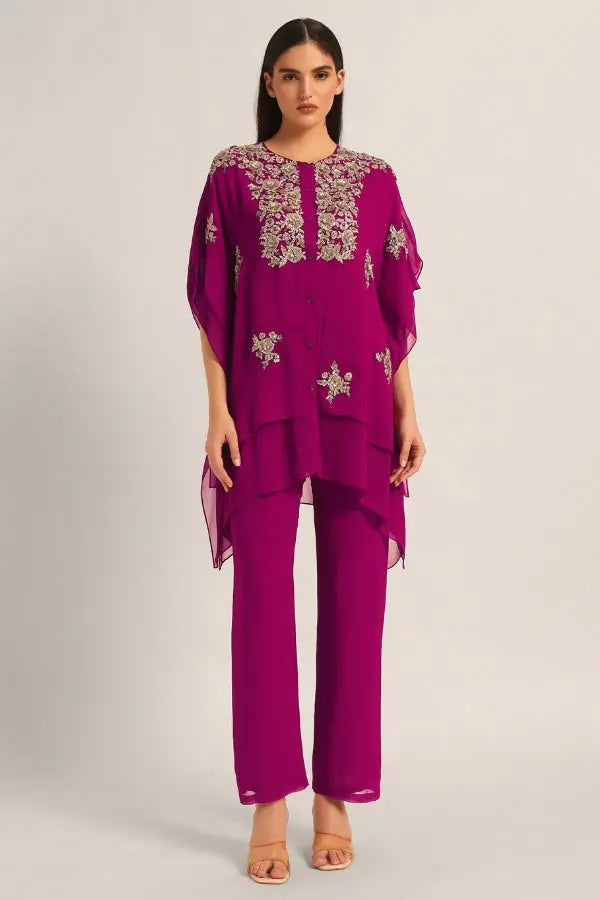 Amara Double Layer Co-ordset Namrata Joshipura Online