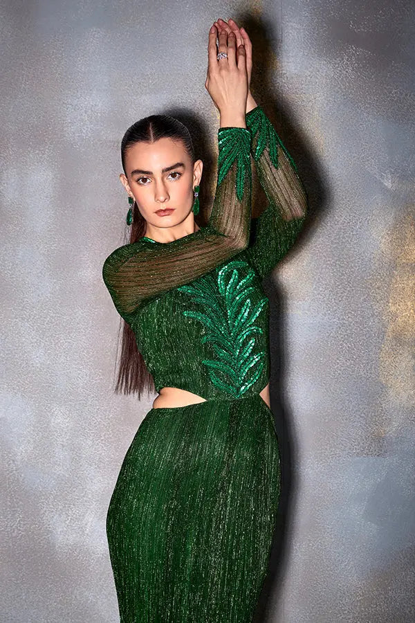 Cordelia Side Cut Out Gown Namrata Joshipura