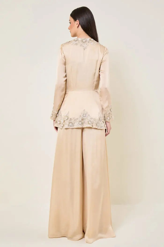 Amara Peplum Top With Sharara Pants Namrata Joshipura Online