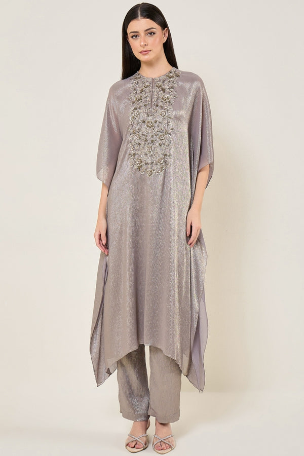 Amara Yoke Embroidered Kaftan