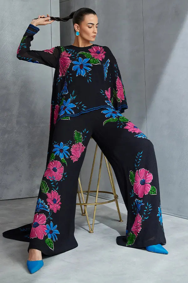 Zinnia Cape Jumpsuit Namrata Joshipura