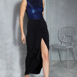 Fox Tail Drape Gown Namrata Joshipura