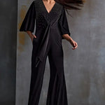 Crystal Square Tie Up Jumpsuit Namrata Joshipura