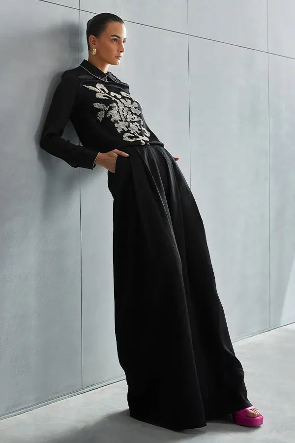 Moon Flower Collar Top Namrata Joshipura
