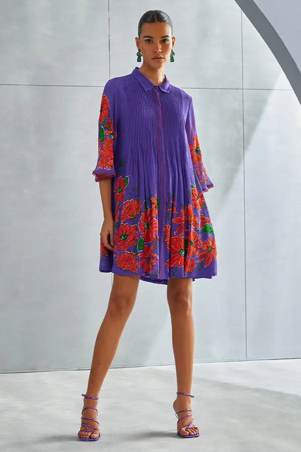 Zinnia Gathered Dress Namrata Joshipura