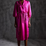 Moonflower shift dress with belt Namrata Joshipura