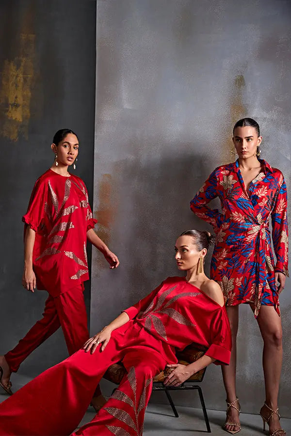 Calathea Drop Shoulder Jumpsuit Namrata Joshipura