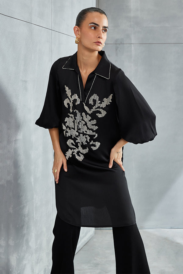 Moon Flower Straight tunic