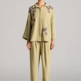 MOON PETAL FRONT OPEN CO-ORD SETS
