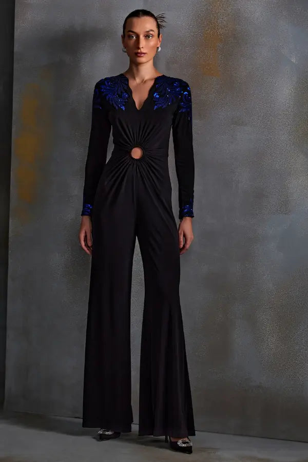 Autumn Fern Gather Jumpsuit Namrata Joshipura