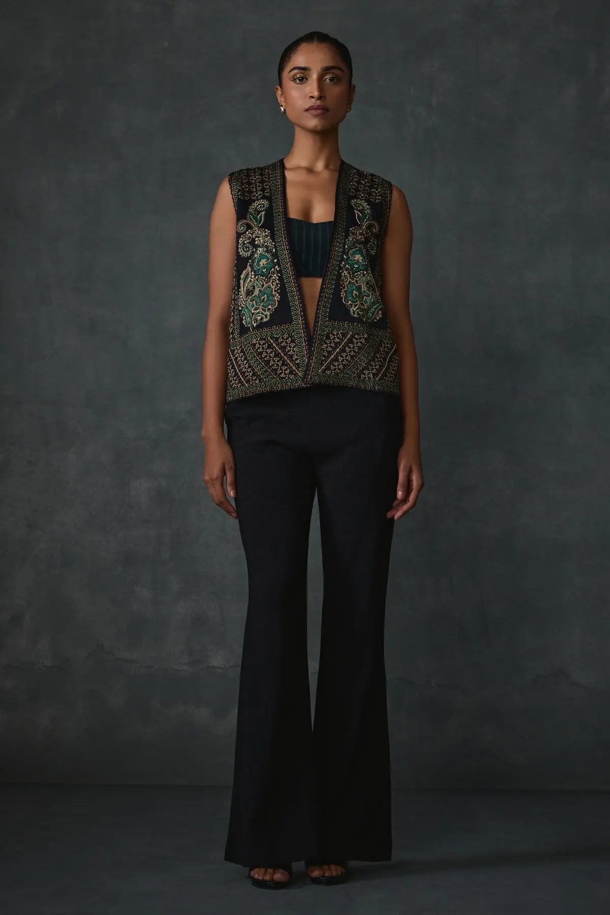 Paisley Open Jacket Namrata Joshipura Online