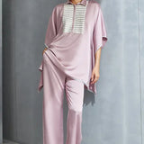 Metallic Hexa Kaftan Set Namrata Joshipura