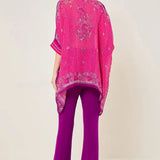 Paisley Printed Asymetrric Tunic Namrata Joshipura Online