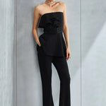 Metallic Hexa Peplum Set Namrata Joshipura