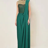 Juliette Corset Blouse With Drape Saree Namrata Joshipura Online