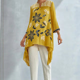 Wild Violet Asymmetric Tunic Namrata Joshipura