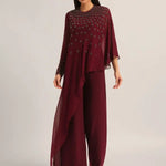 SILVER DUST FRONT FLAP JUMPSUIT Namrata Joshipura Online