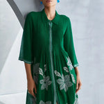 Wild Violet Pleated Dress Namrata Joshipura