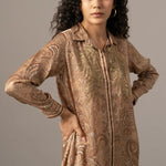 Paisley Front Placket Long Coord Set Namrata Joshipura Online