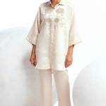 Hibiscus Shimmer Co-ord Set Namrata Joshipura