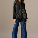 Rosette Full Sleeve Shirt Namrata Joshipura Online