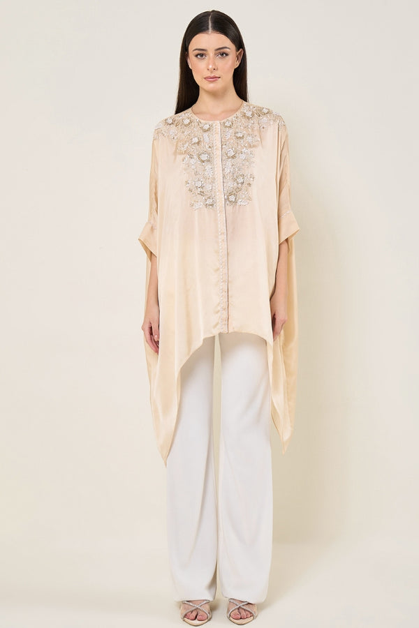 Amara Front Open Handkerchief Tunic
