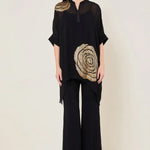Rosette Bark Zipper Tunic Namrata Joshipura Online