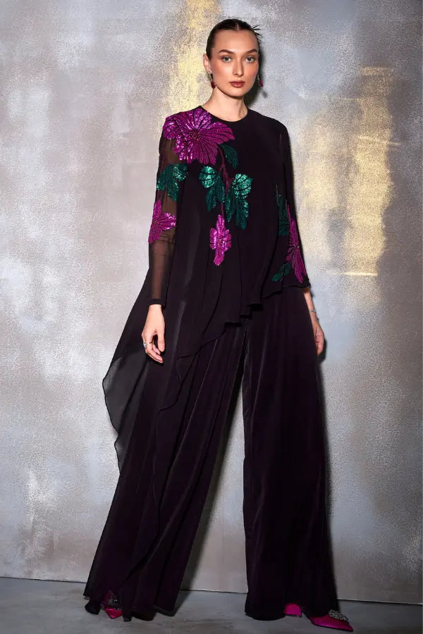 Katniss Cape Jumpsuit Namrata Joshipura