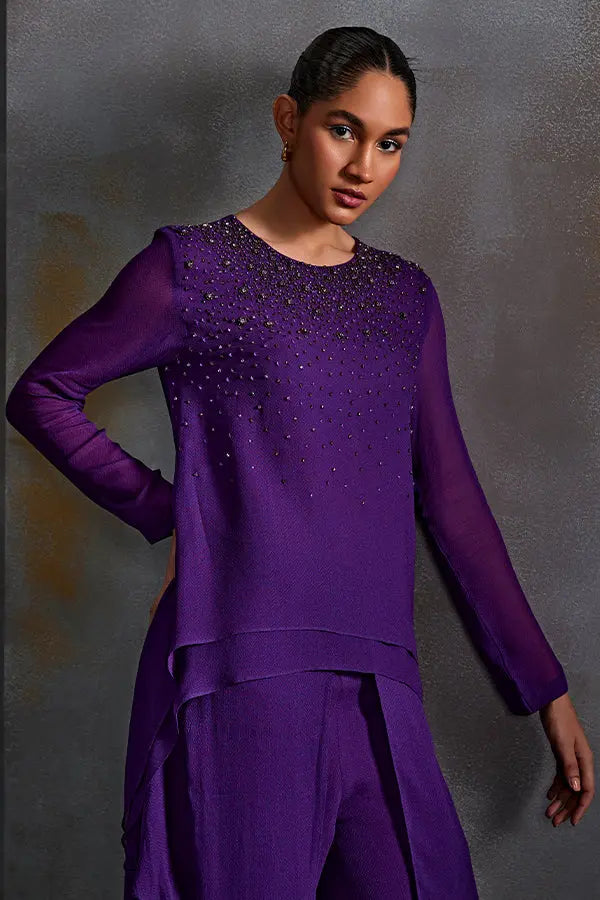 Trinket Petal Pant Set Namrata Joshipura