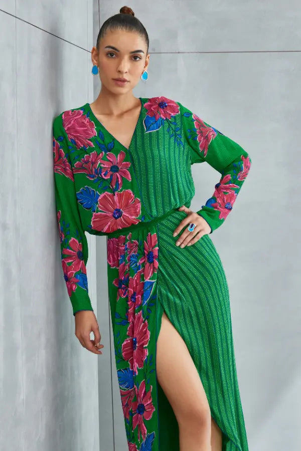 Zinnia Overlap Dress Namrata Joshipura