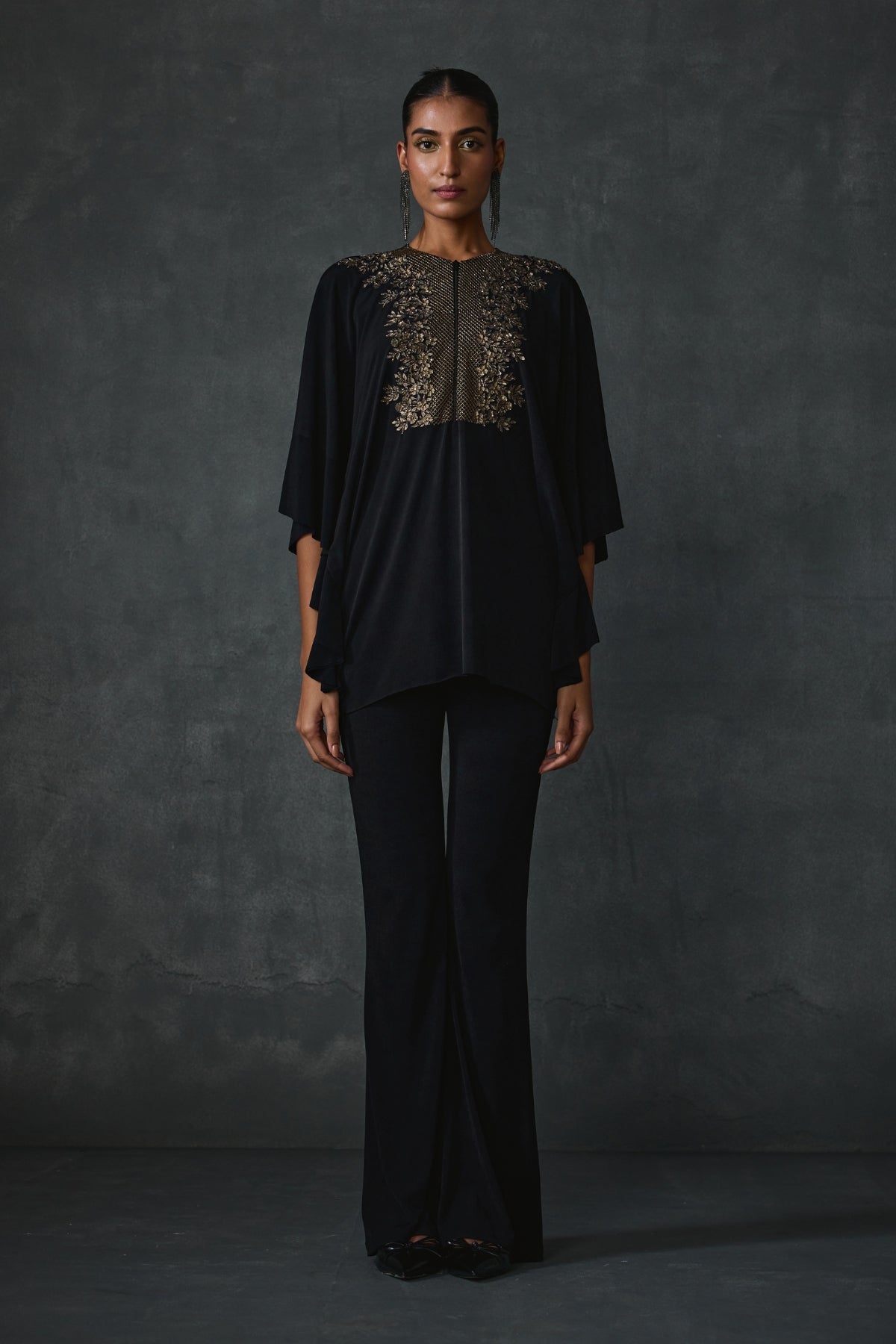 Lattice Side Frill Co-ord Set Namrata Joshipura Online