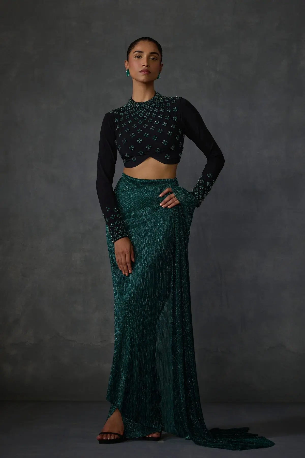 Jewel Draped Saree Namrata Joshipura Online