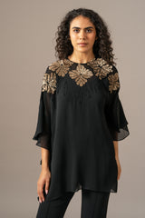 Katnis Side Frill Tunic