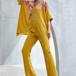 Wild Violet Handkerchief Hem Tunic Namrata Joshipura