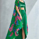 Zinnia Cape Skirt Set Namrata Joshipura