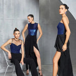 Metallic Scallop Peplum Top Namrata Joshipura Online